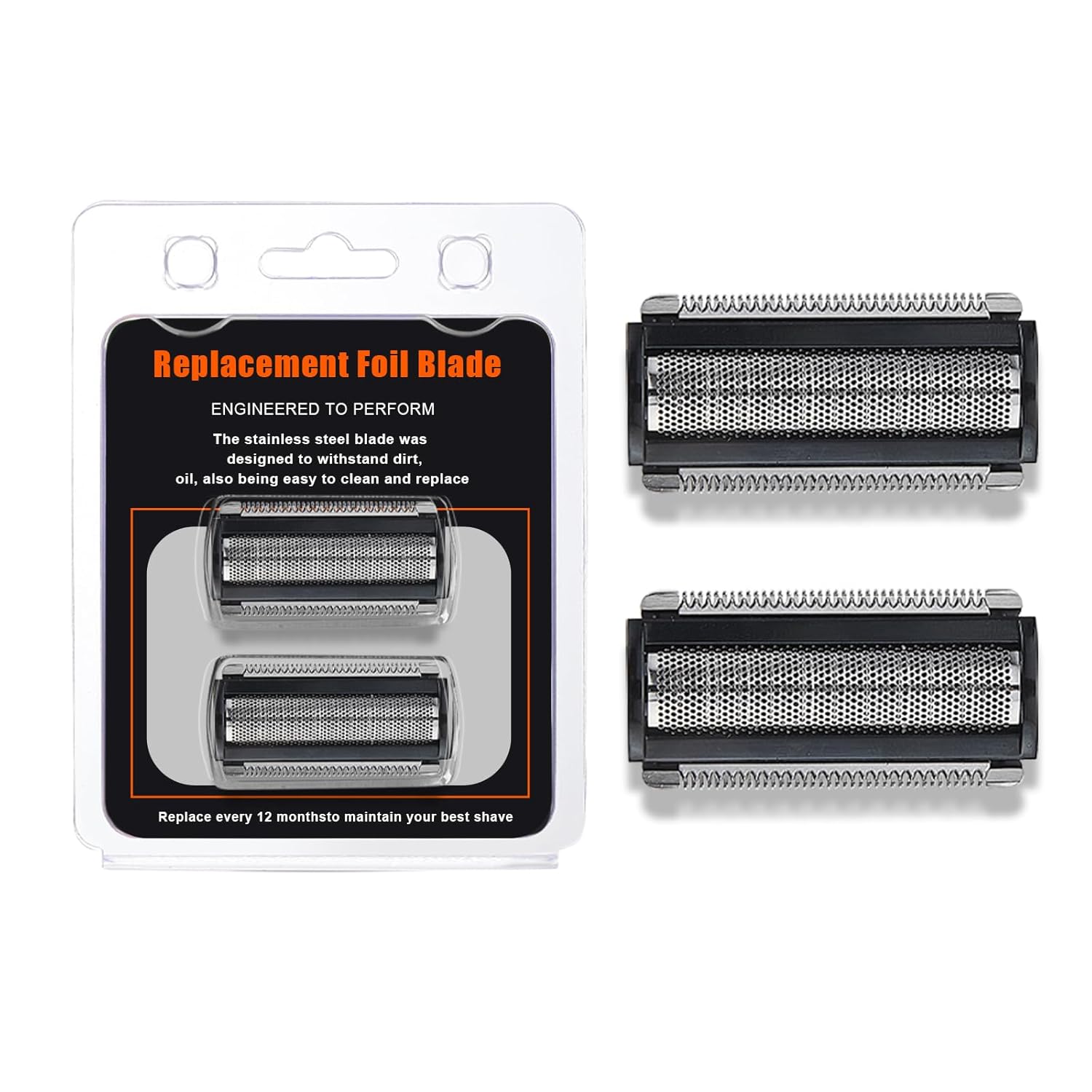 2 Pack Replacement Foil Blade for MANSCAPED Lawn Mower 5.0