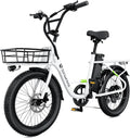 isinwheel U7 Electric Bike for Adults - 20 mph Cargo Ebike