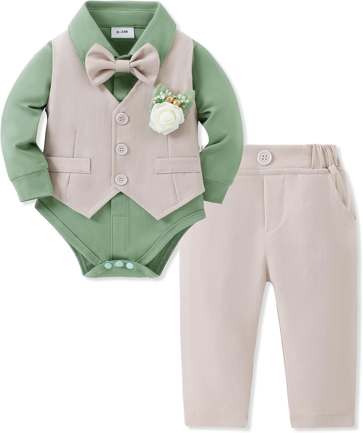 Stylish Baby Boy Clothes Suit Set for Formal Occasions