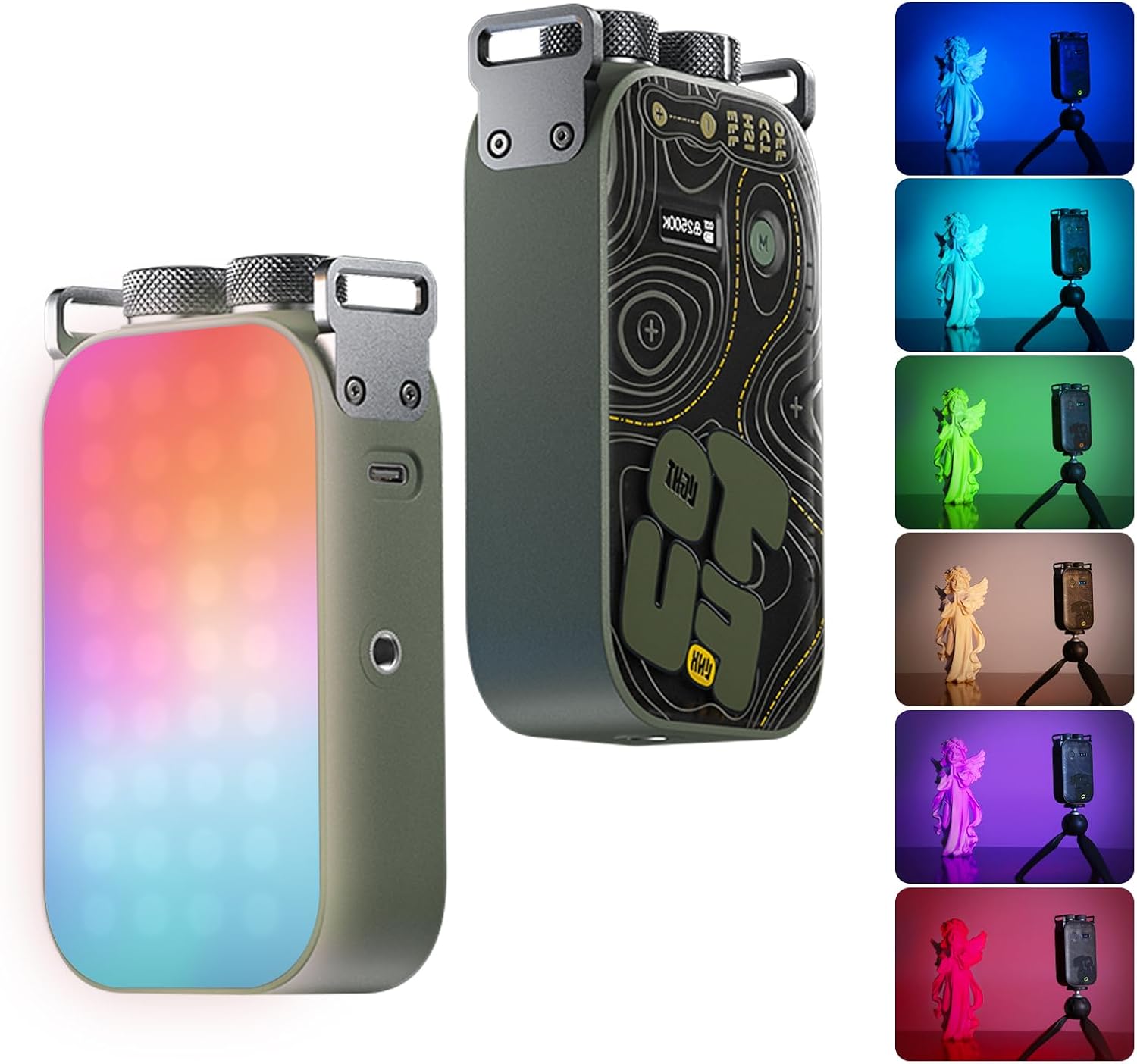 PHOTOOLEX TOFU-BRO RGB Video Light for Creators and Photographers