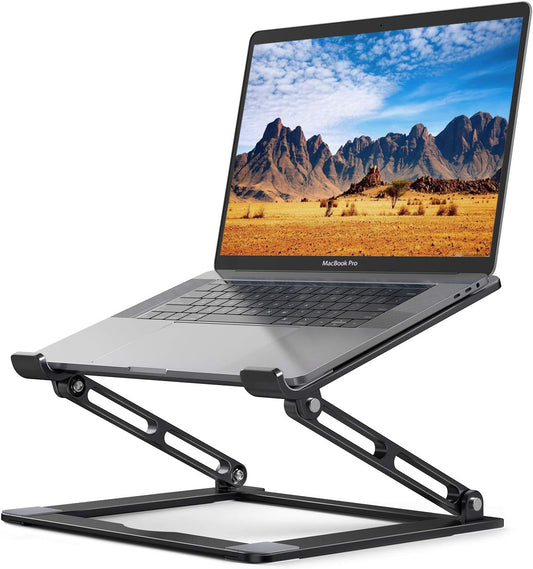 YoFeW Aluminum Laptop Stand - Portable & Adjustable