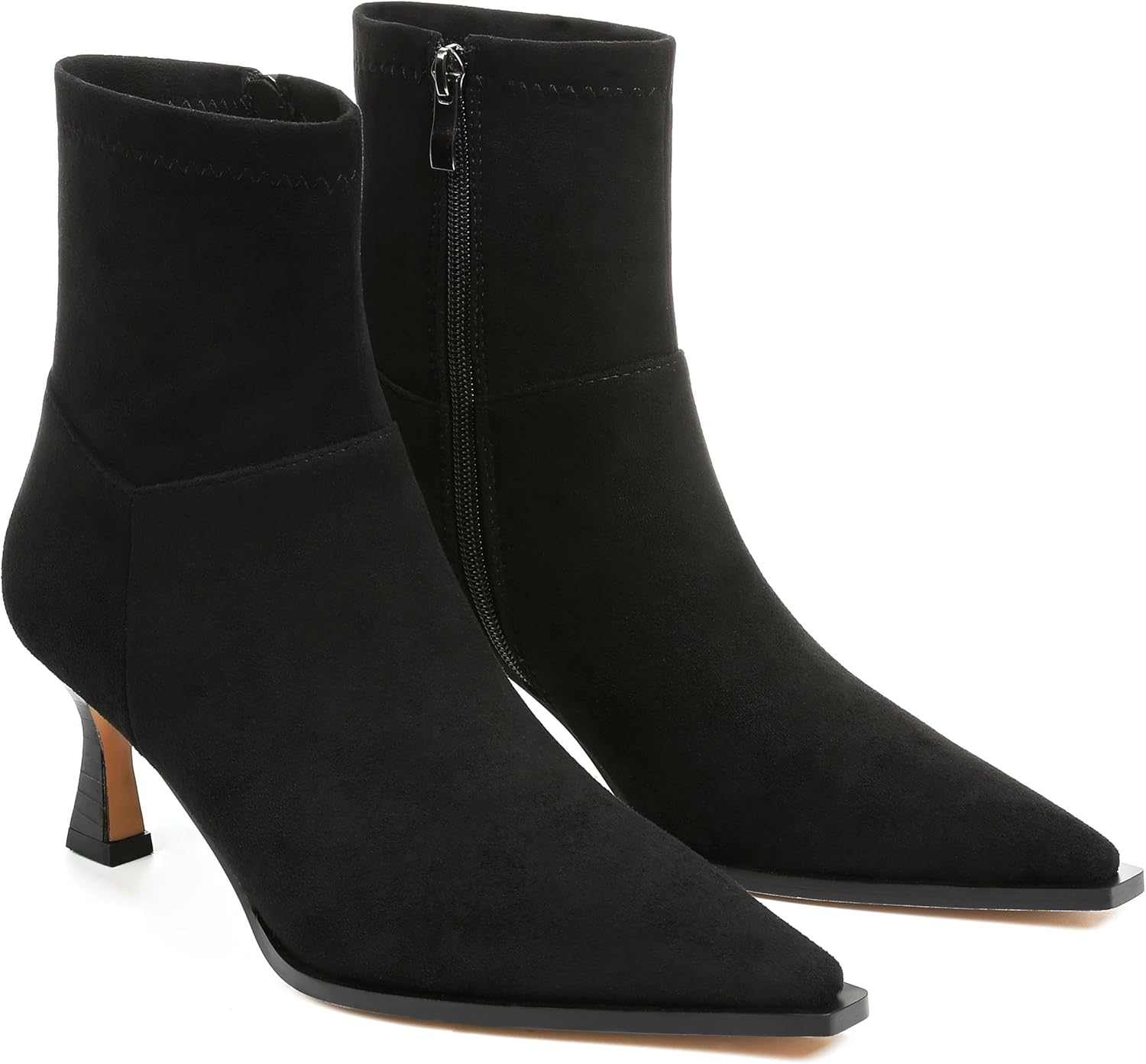 Goiphrri Women's Ankle Boots - Stylish Stiletto High Heel