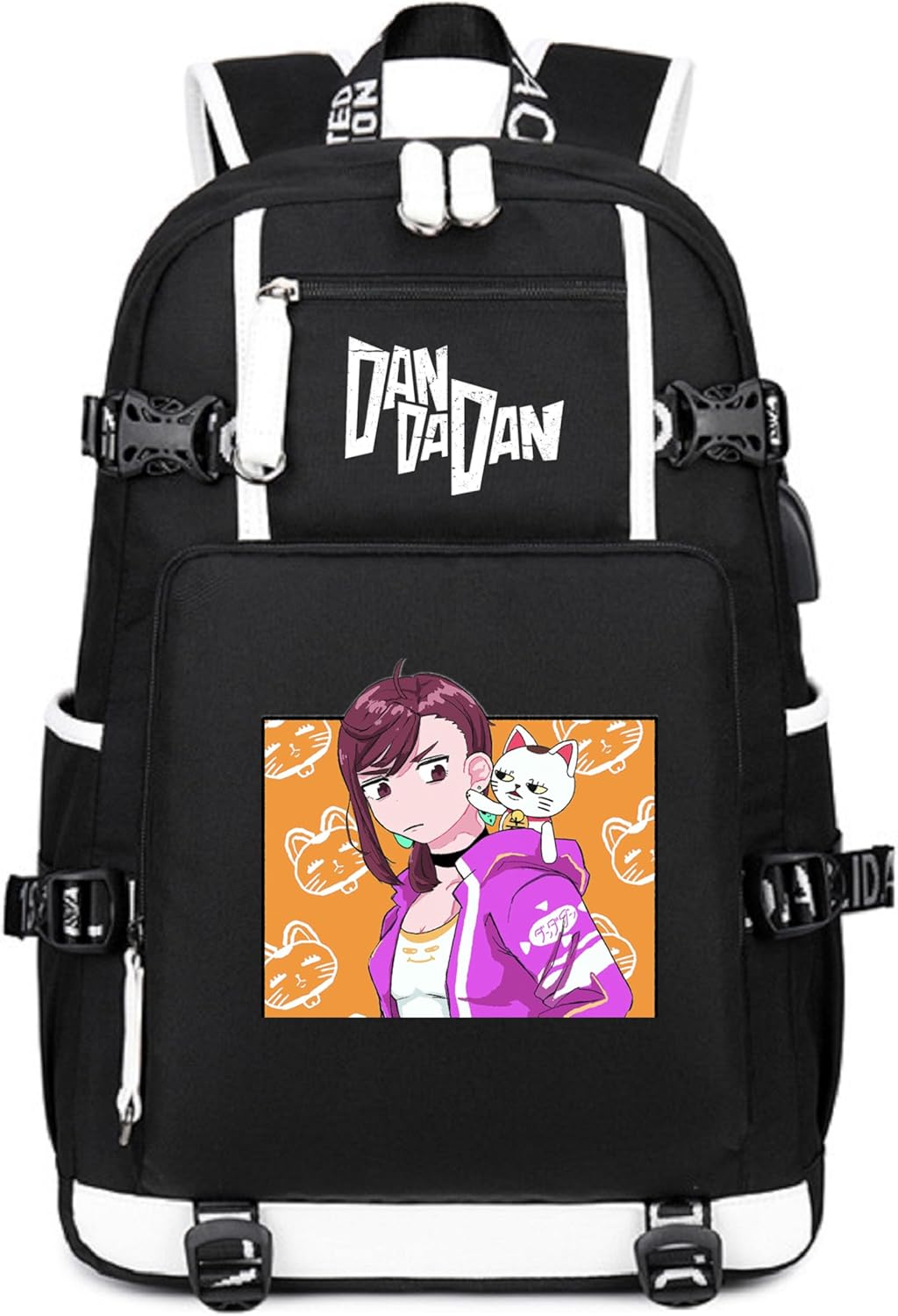 Anime DanDaDan Backpack Daypack for Students and Laptops