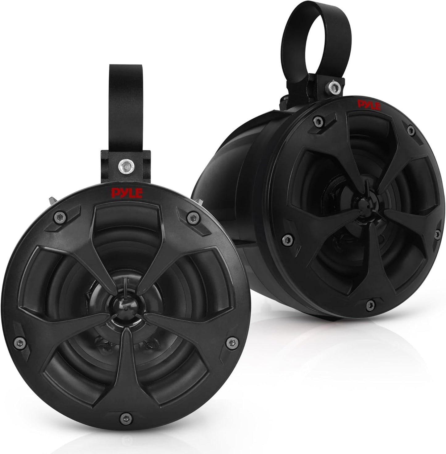 Pyle 4in Off-Road Bluetooth Waterproof Speakers for All 12V Vehicles