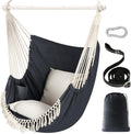 Chihee Hammock Chair Swing with Cushions for Indoor Outdoor Use