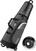 Golf Travel Bag for Airlines with Wheels and ABS Hard Top - Durable