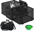 Pecute Cat Carrier Expandable Soft-Sided Carrier - Travel Ready