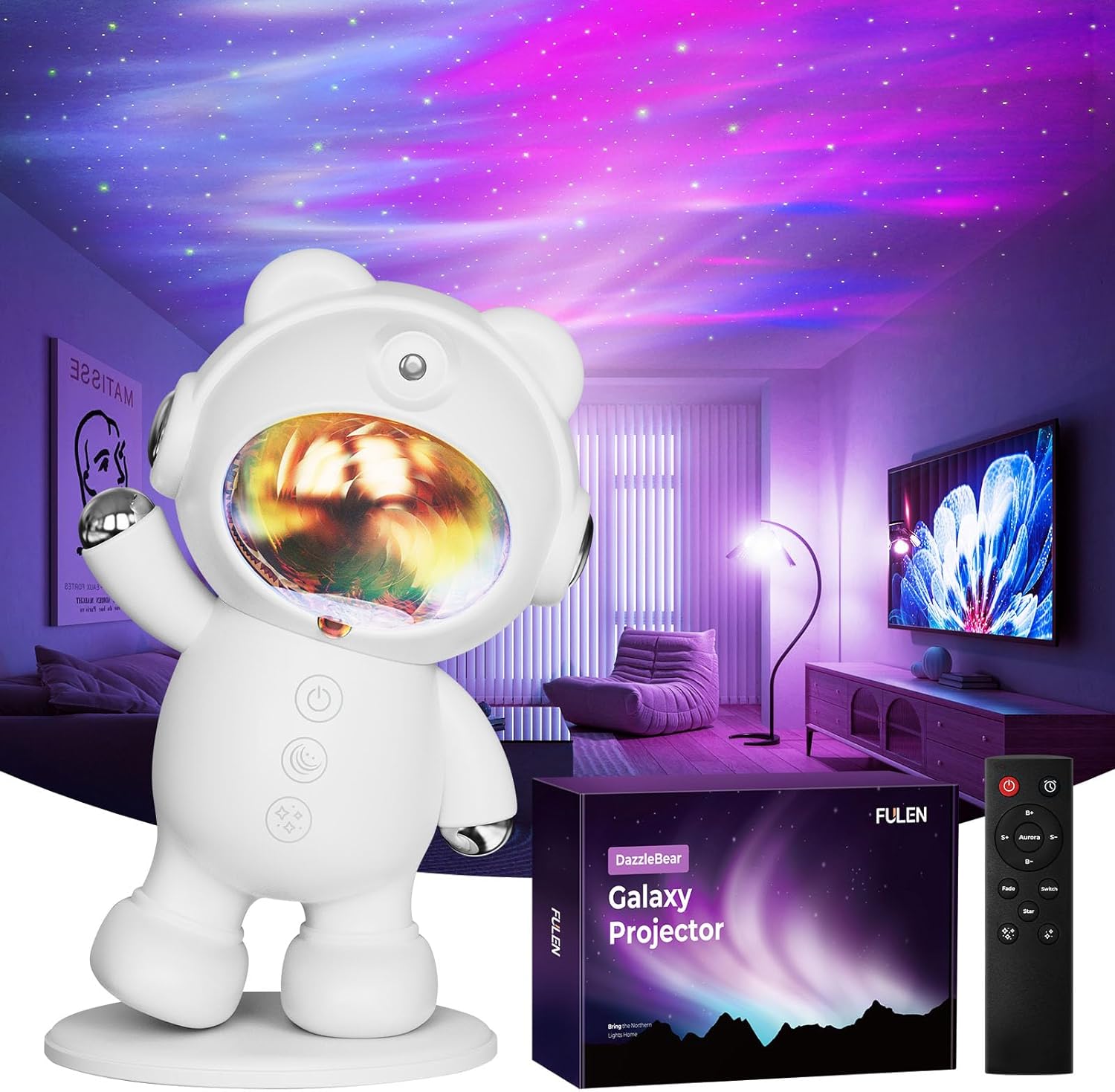 Transform Your Space with FULEN Galaxy Star Projector
