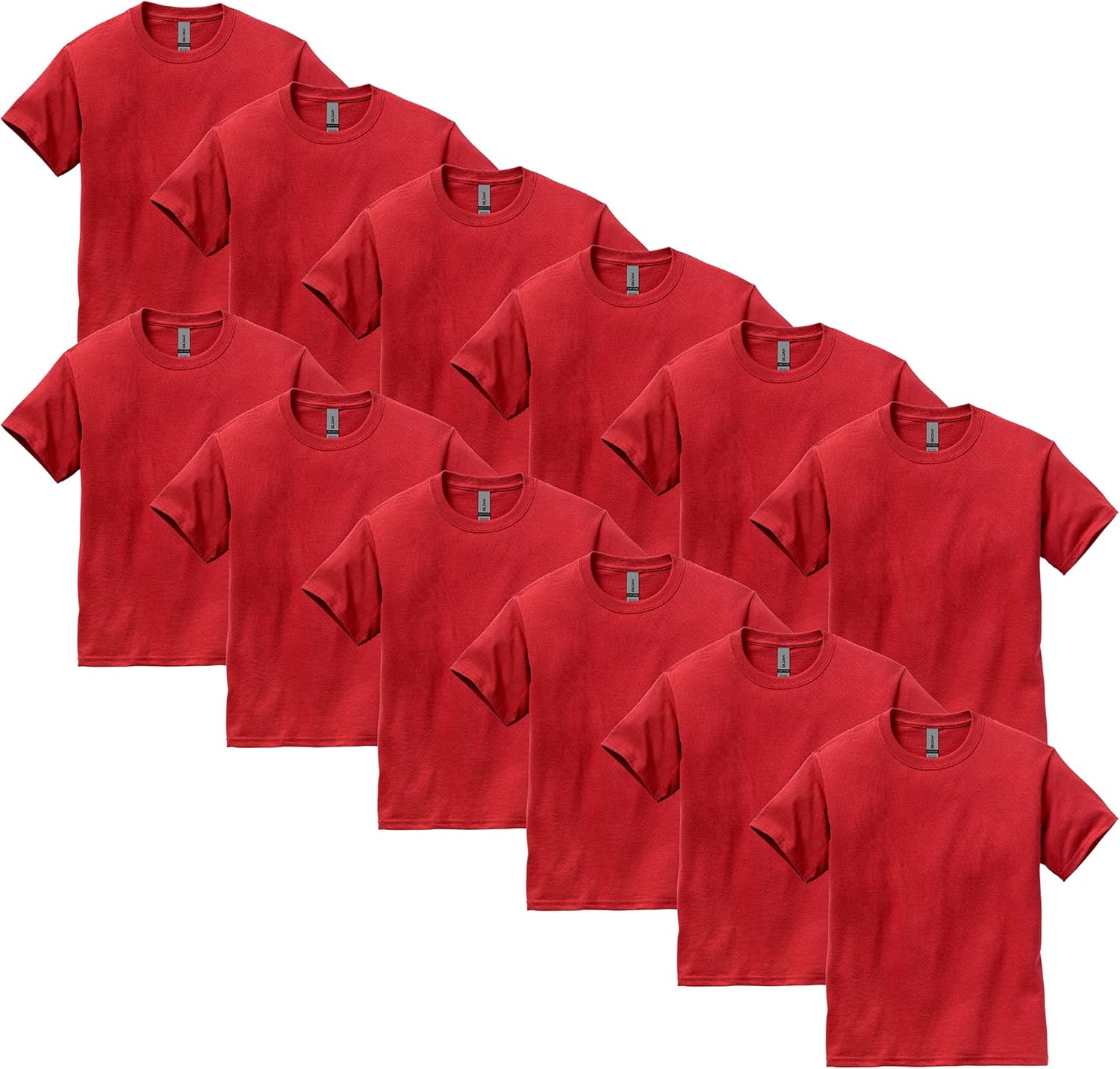 Gildan Youth Ultra Cotton T-Shirt Multipack for Everyday Wear