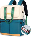 Insulated Cooler Backpack for Women - Double Decker 36-Can Cooler