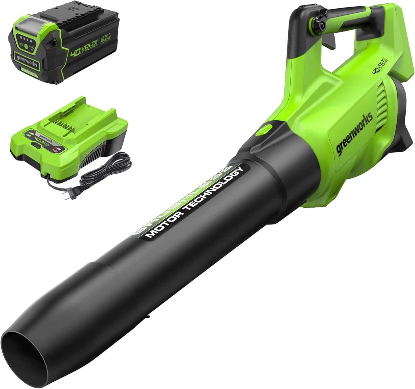 Greenworks 40V Cordless Brushless Axial Leaf Blower Review