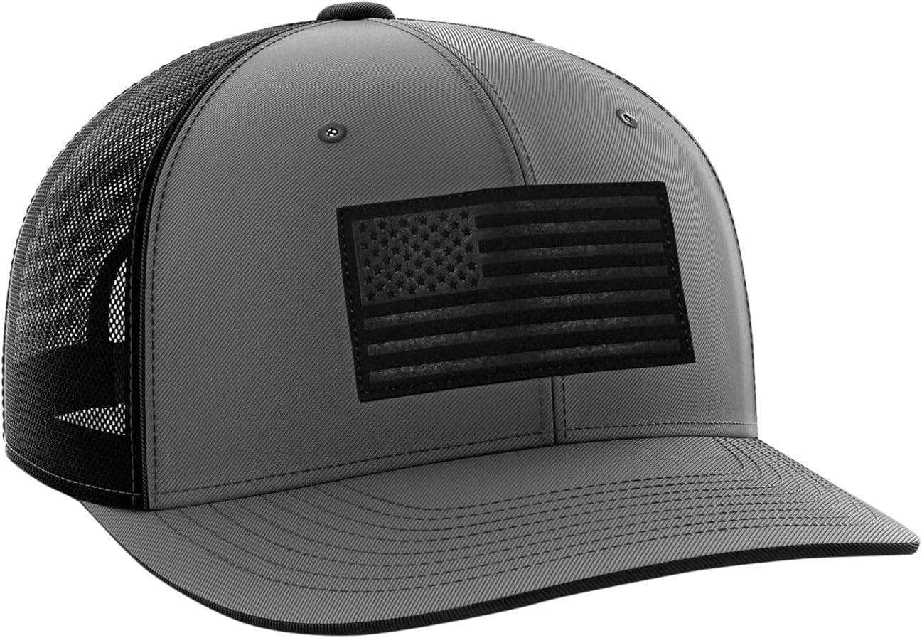 Tactical Pro Supply Trucker Hat with American Flag Design