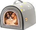 Indoor Dog House 2 in 1 Portable Foldable Tent & Cave Bed - Cozy