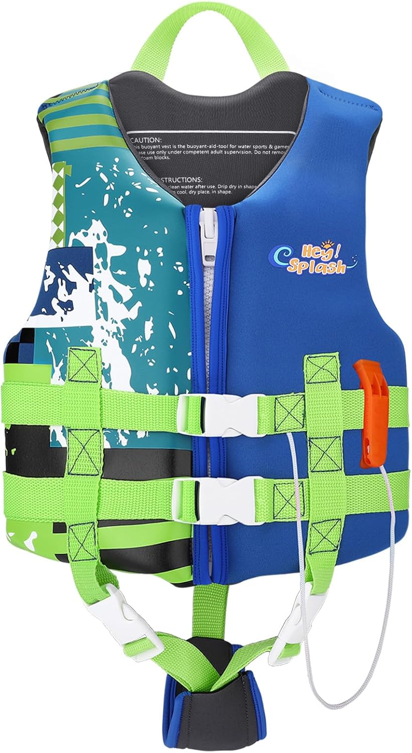 HeySplash Toddler Swim Vest for Safe and Fun Water Play
