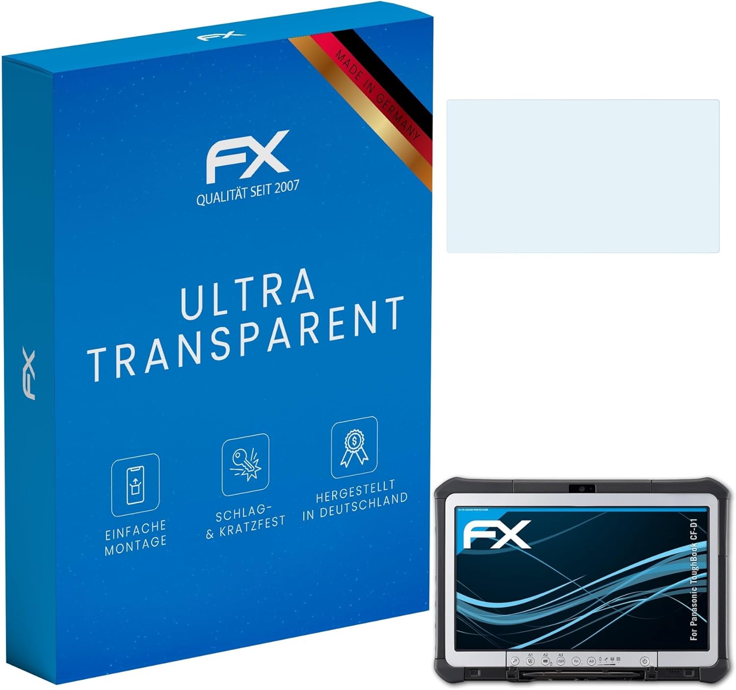atFoliX Screen Protection Film for Panasonic ToughBook CF-D1