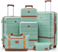 Luggage Sets Suitcase with Spinner Wheels - Durable PC+ABS Set