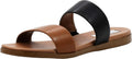 Steve Madden Women's Dual Flat Sandal - Minimal Slide for Everyday