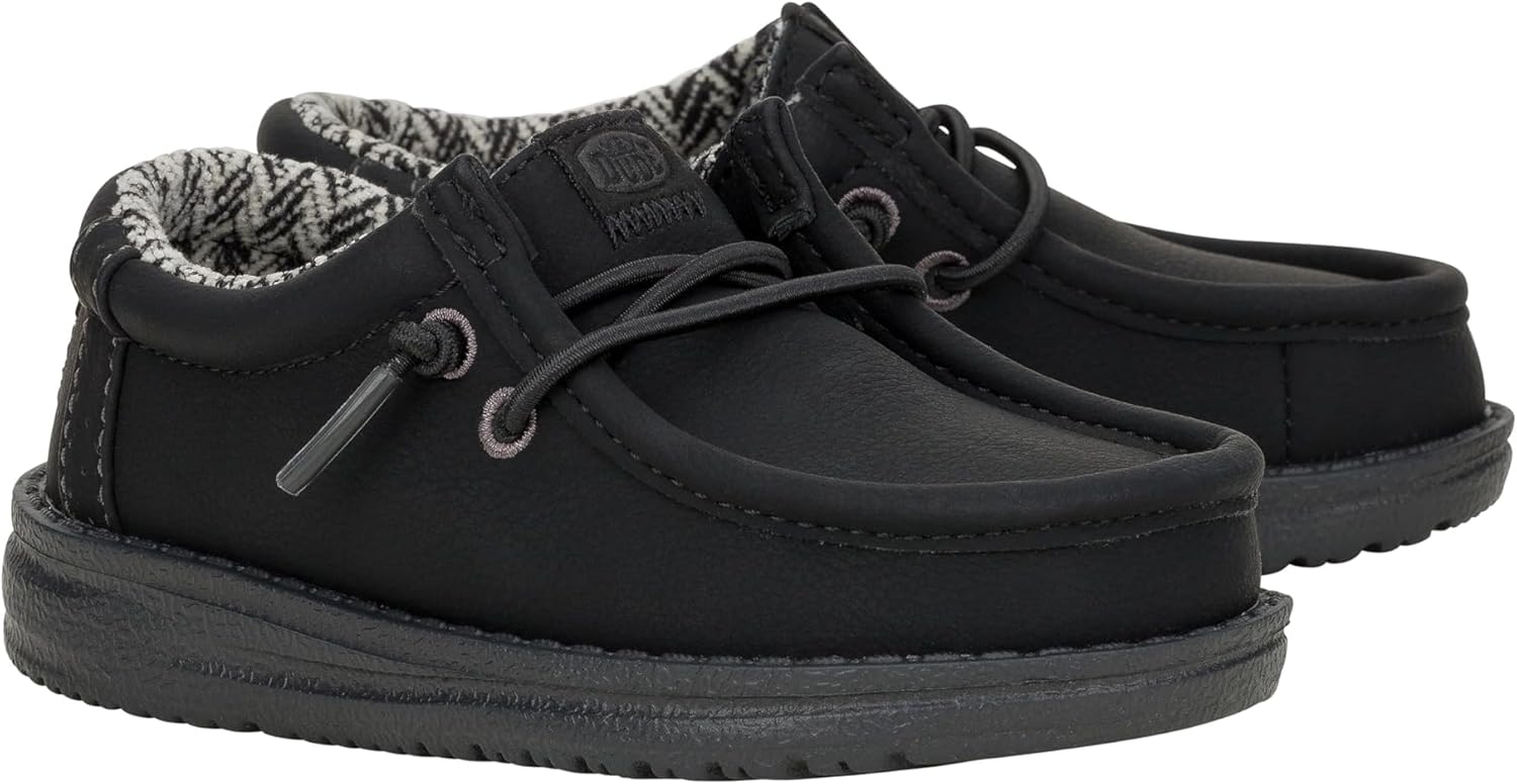 HEYDUDE Kids' Wally Classic Loafer for Toddlers and Kids