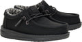 HEYDUDE Kids' Wally Classic Loafer - Cushy, Flexible Everyday Shoe