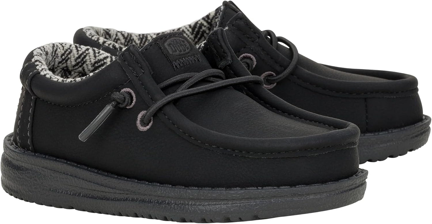 HEYDUDE Kids' Wally Classic Loafer for Toddlers and Kids