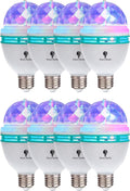 Color Rotating Bulb E26 RGB Party LED Bulbs - Strobe Disco Light