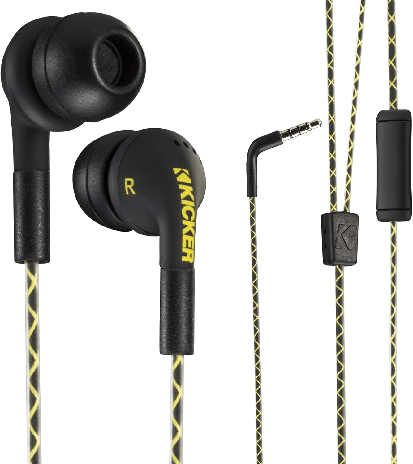 KICKER Wired Earbuds | Legendary Audio Quality