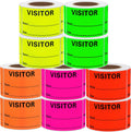 Visitor Pass Stickers Name Identification Tag Labels 23 in - 3000 Pack