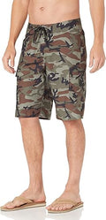 Quiksilver Men's 22 Inch Cargo Boardshorts with Versatile Pockets