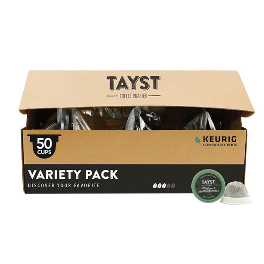 Sustainable Coffee Pods Variety Pack - 50 Pods