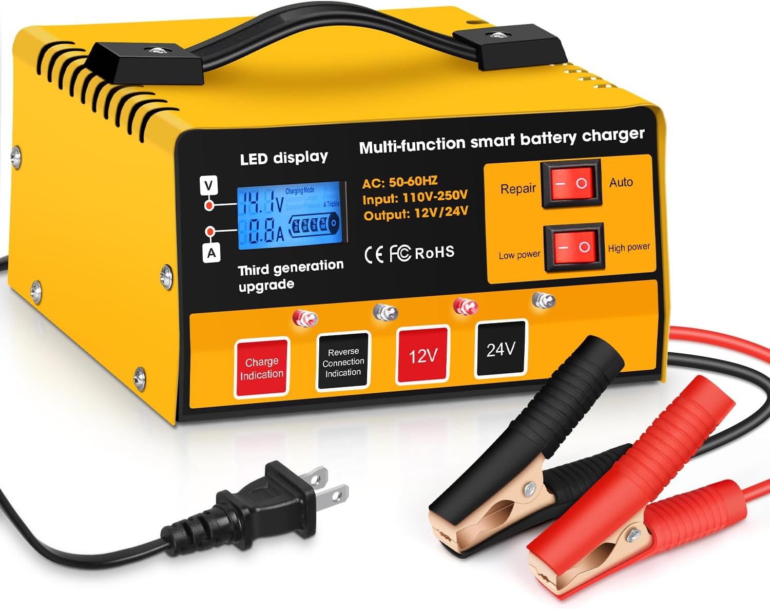 Outerman Smart Battery Charger - Maintain & Repair