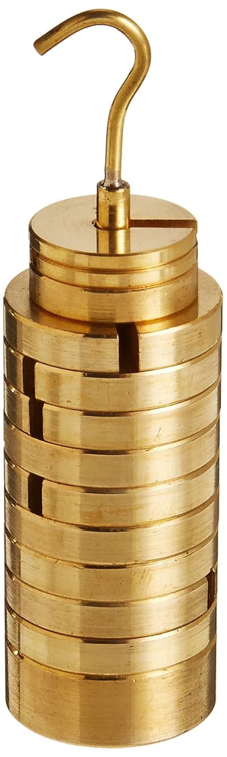 13-Piece Premium Brass Weight Set with Hanger & Case