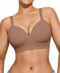 Wireless Seamless Bras for Women - Soft Foam Cup T Shirt Bra