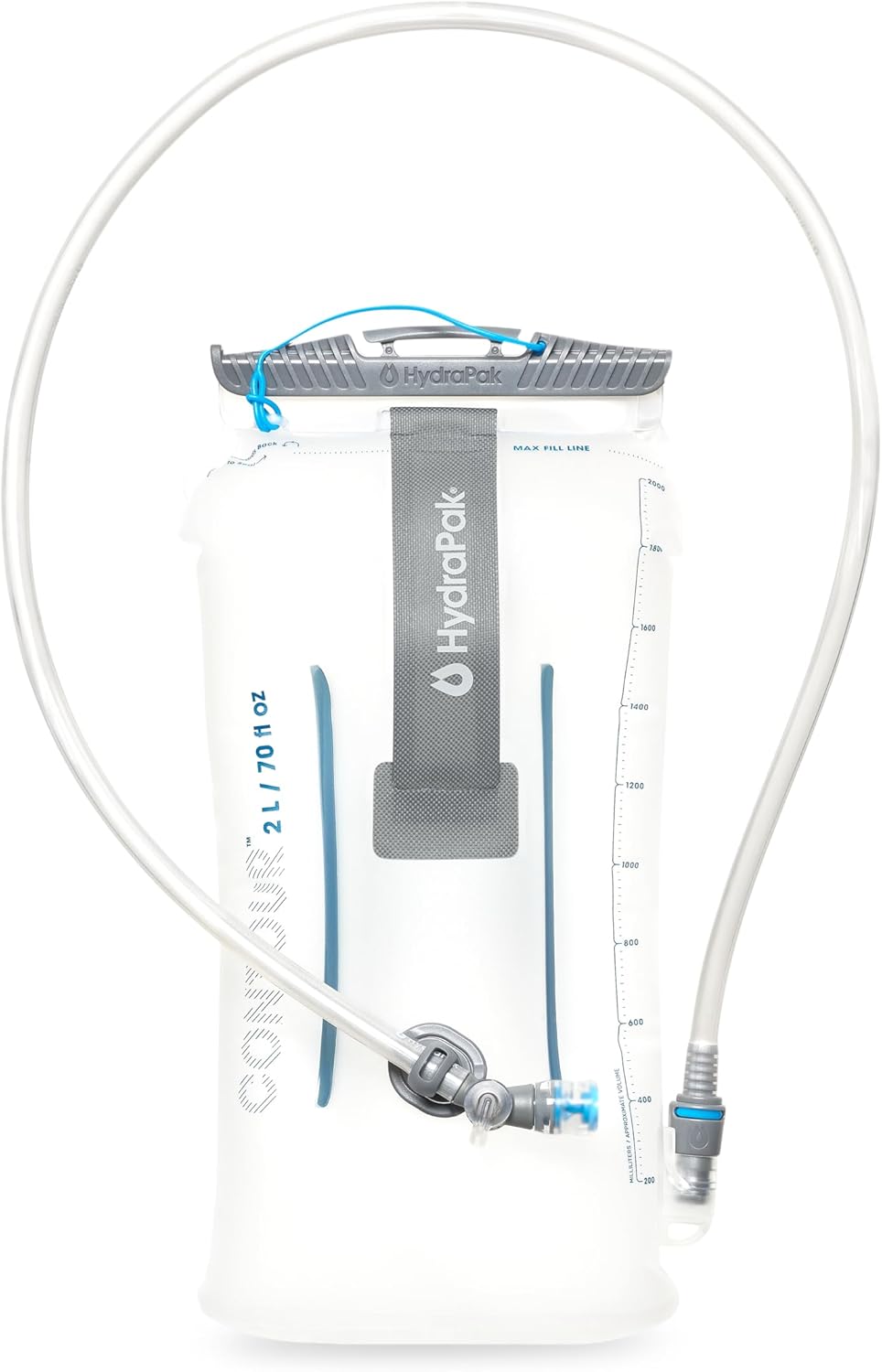 HydraPak Water Reservoir - High-Flow Bite Valve Hydration Bladder