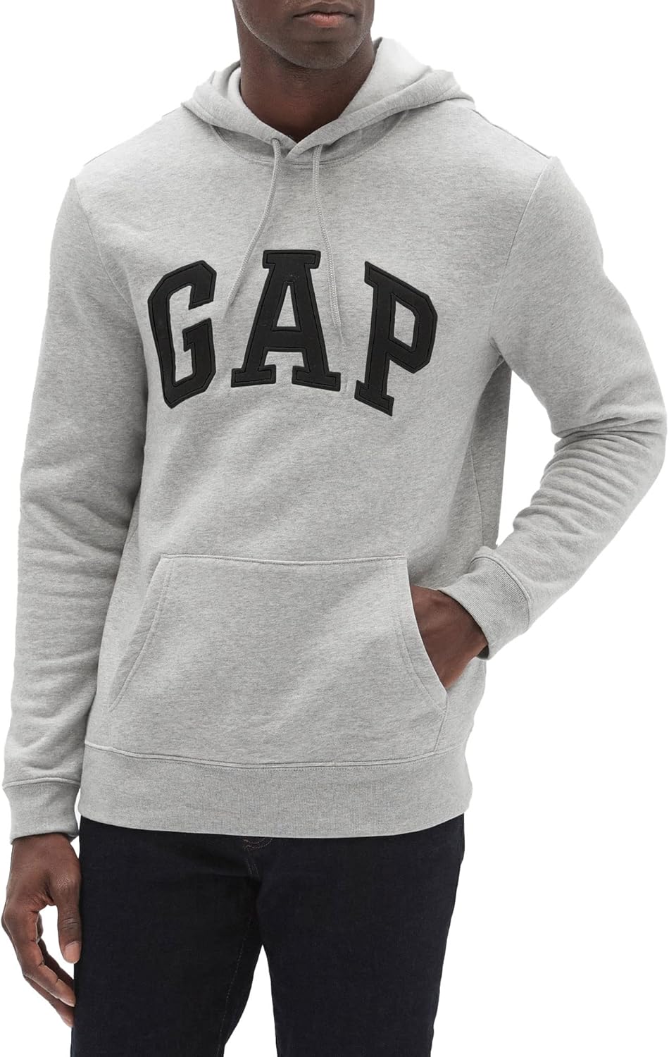 GAP mens Heritage Logo Pullover Hoodie for Classic Style