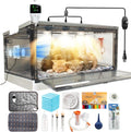 Puppy Incubator with Heating and Fan - Stable Warmth and Ventilation