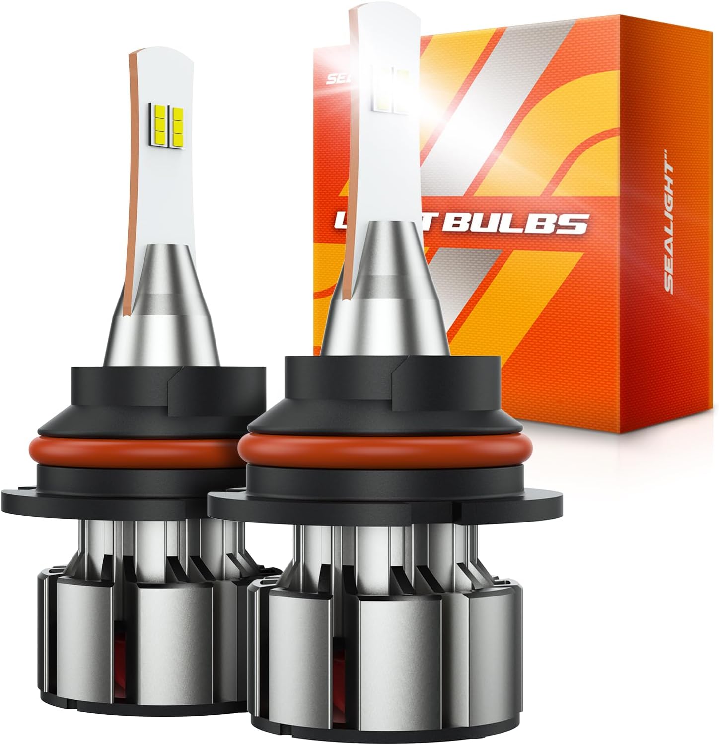 SEALIGHT 9007 LED Bulb - 36000LM Brightness for Safe Driving