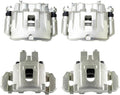 TRQ Brake Caliper Set Compatible with 1999-2004 Jeep Grand Cherokee