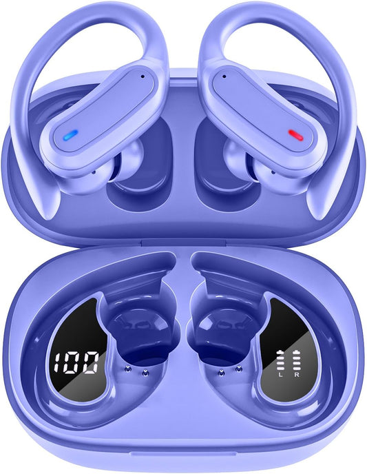 Wireless Earbuds with IPX7 Waterproof and Noise Cancelling Mic