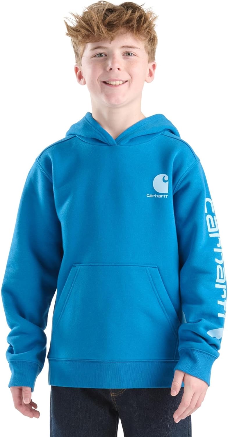 Carhartt Kid's CA6272 Long-Sleeve Graphic Sweatshirt Review