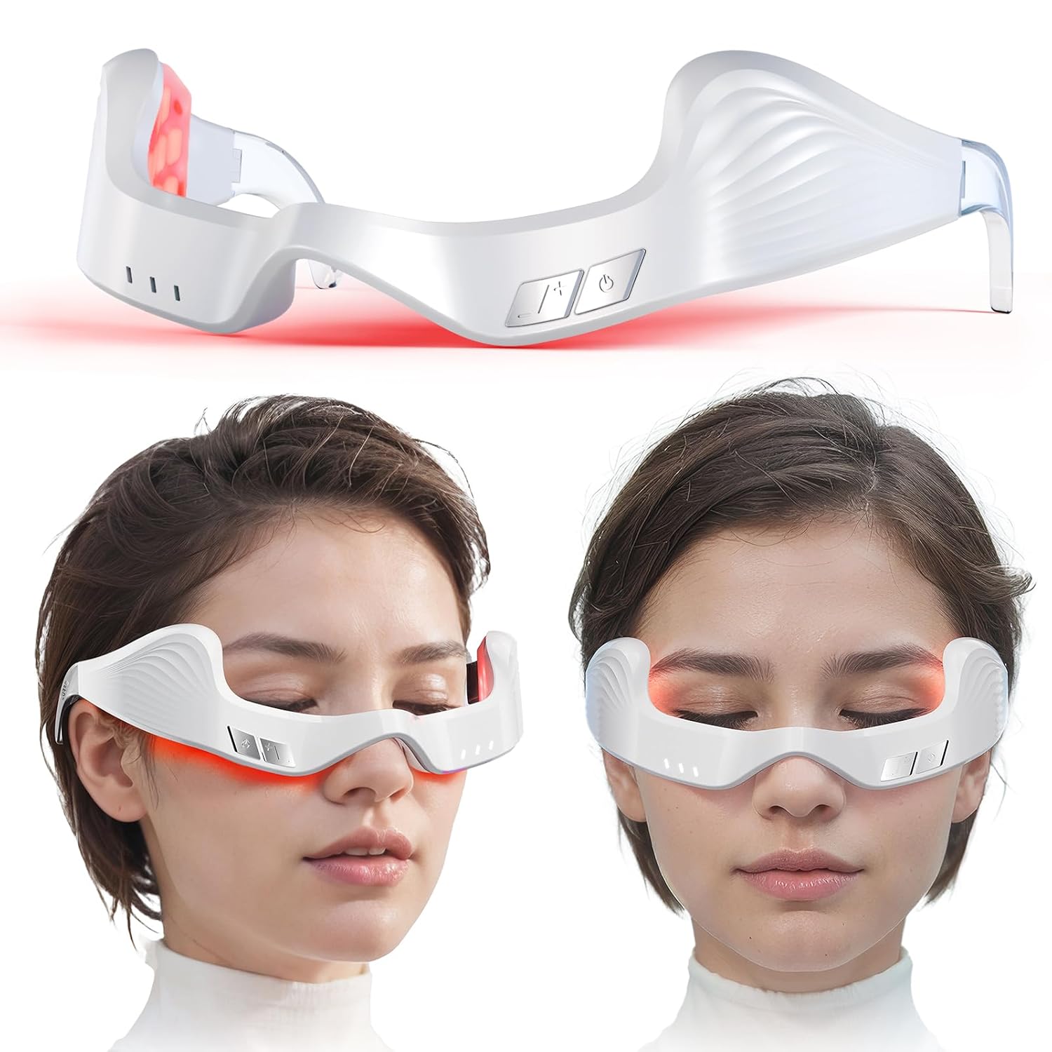 Under Eye Red Light Therapy Device for Dark Circles Relief