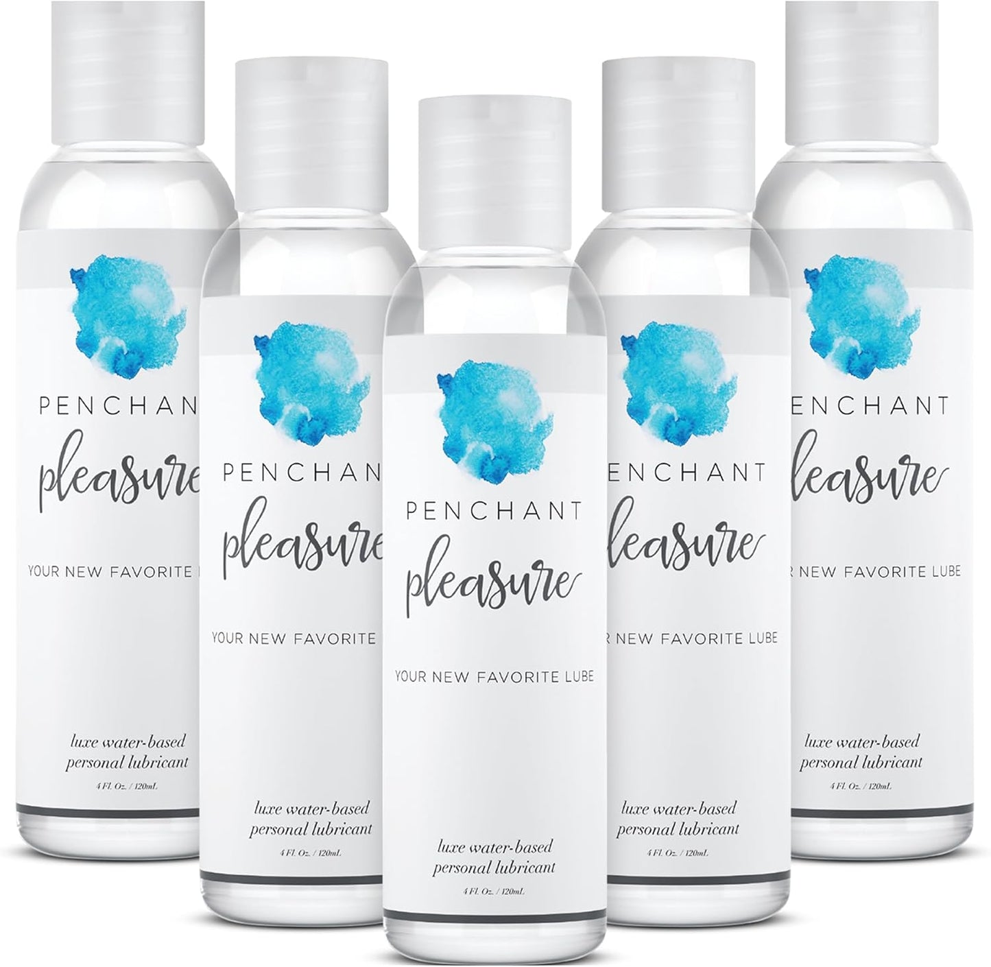 Water-Based Lube for Men, Women & Couples - 5 Pack 20Fl Oz