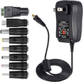 SoulBay Universal AC/DC Adapter Charger | Adjustable Output Voltages | 30W Power Supply