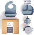 mimi & kiki Baby Feeding Set, BPA-Free, Self-Feeding, Durable
