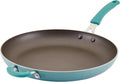 Rachael Ray Cook + Create 14 Inch Nonstick Frying Pan in Agave Blue