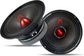 MX80E2 Midrange Loudspeaker 8ft Red Bullet - Powerful Midrange