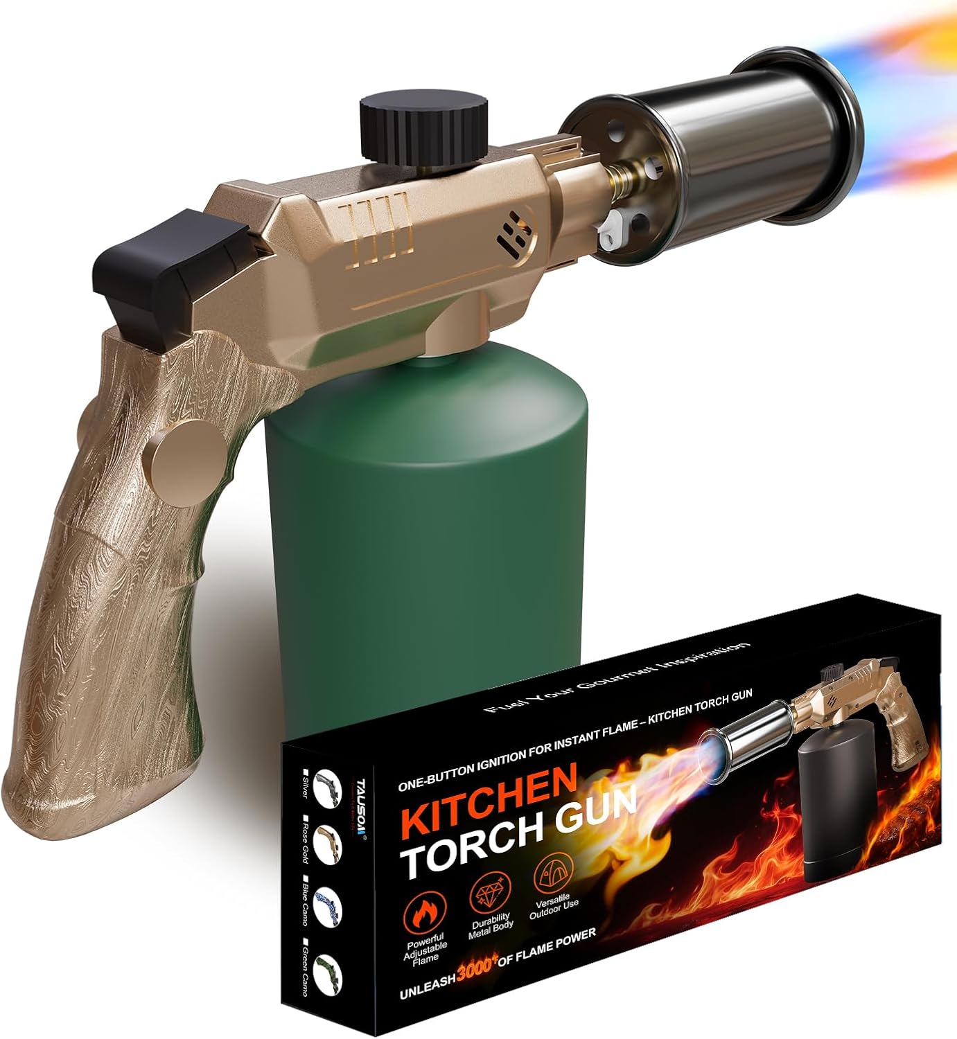 Propane Torch Gun for BBQ Cooking and Searing Steaks