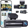 Dash Cam Front and Rear 4K+4K Dual Camera - Clear Night Vision