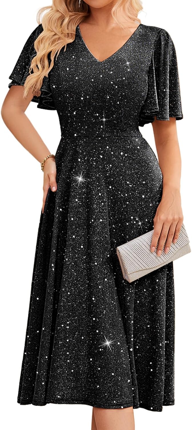 Bridesmay Women's Formal Cocktail Dress for Weddings and Parties