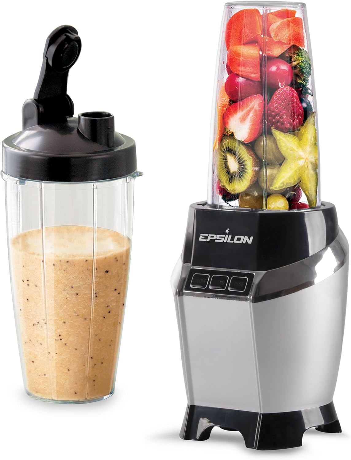 Portable Nutrient Blender for Smoothies & Shakes - Epsilon 1000W