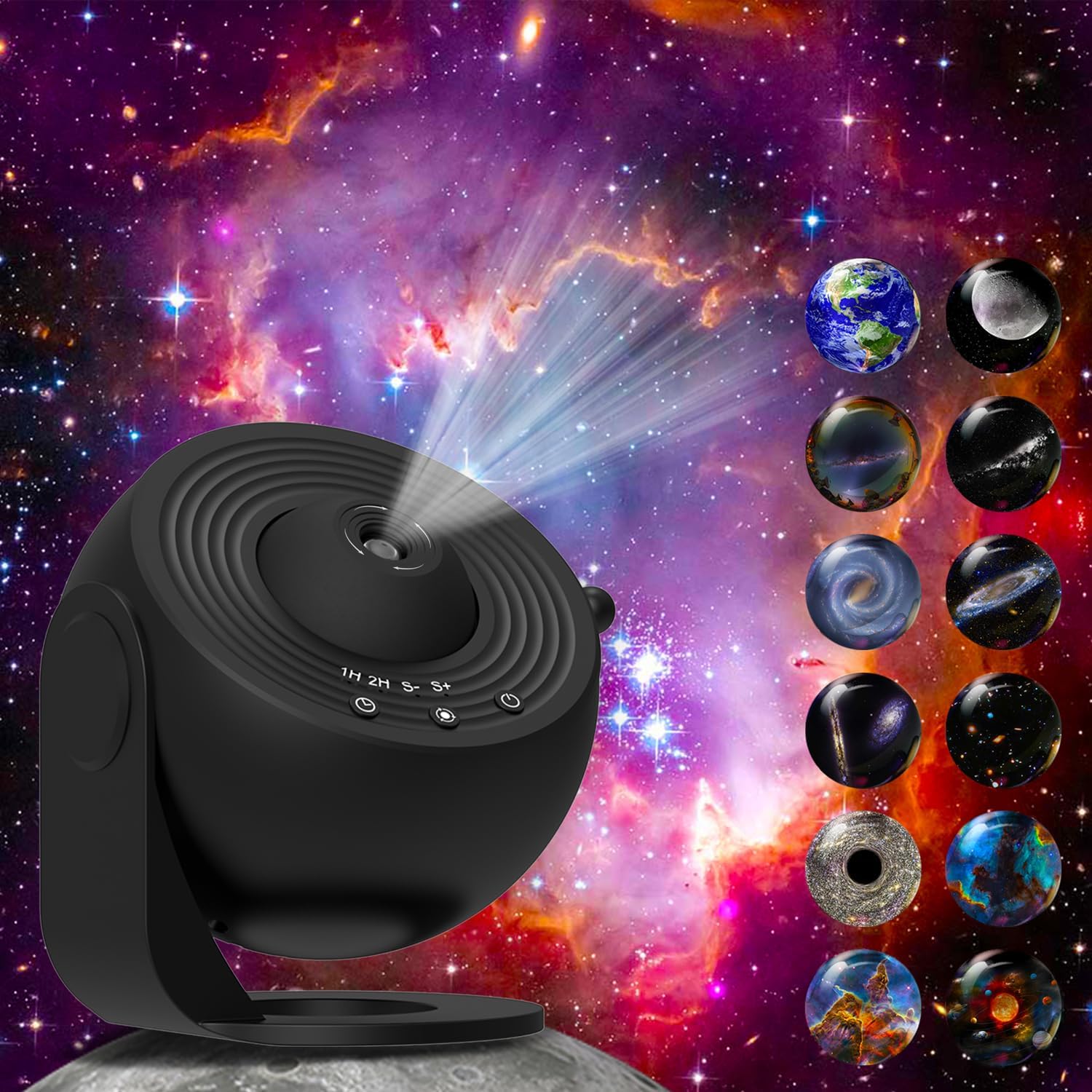 360 Rotating HD Star Projector - Transform Your Bedroom with Xeefeel